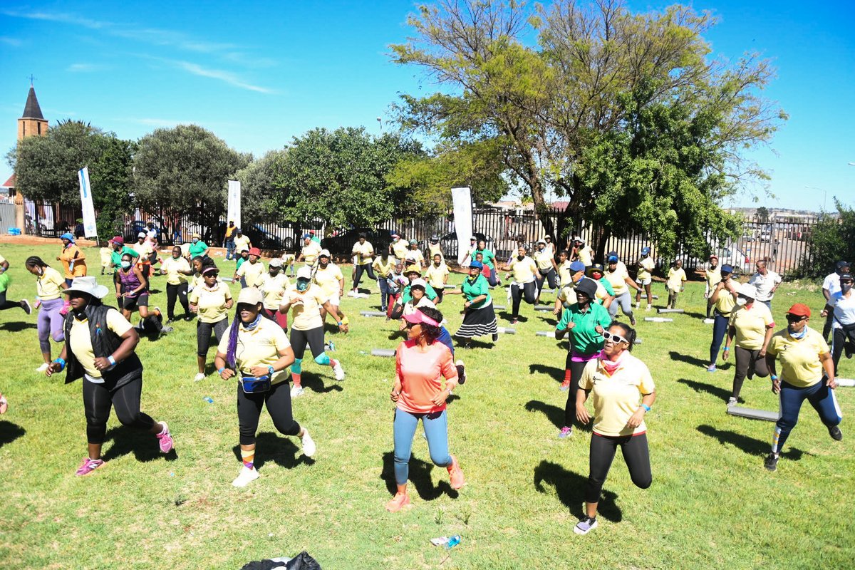 GautengSACR's tweet photo. The @GautengProvince aims to build the Hanyani Wellness programme into a movement that will turn Gauteng into a healthy and active recreational space.
#HanyaniWellness #HealthisWealth #KeepingGautengActive
#GautengCares #MpiloYam https://t.co/sMWFuXCYaF