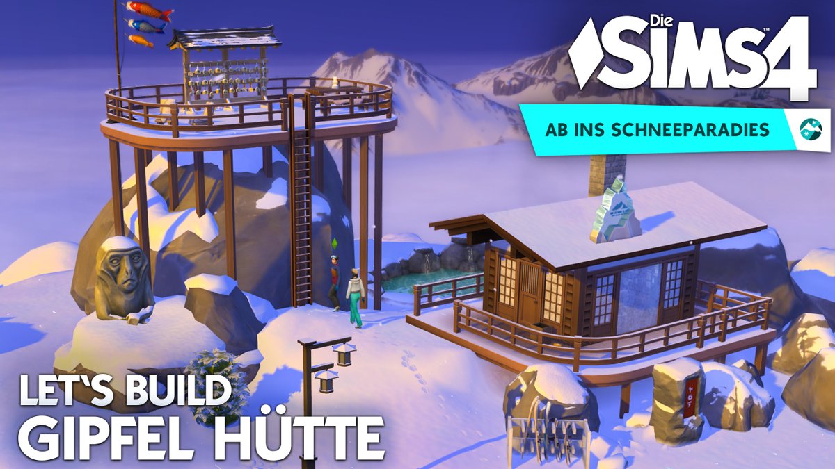 SimFans's tweet photo. Builders Gonna Build 💚🙌 Meine ersten Let’s Builds mit Ab ins #Schneeparadies sind da 🥶🗻🧖‍♀️https://t.co/NCJBSOX2hV presented by #EAGameChangers #Schneeparadies #thesims4 #sims4 #sims #snowyescape #ep10 @thesims #diesims4 #thesims #simfans #simfansde #buildbuy #showusyourbuilds https://t.co/AwOL4A2edI