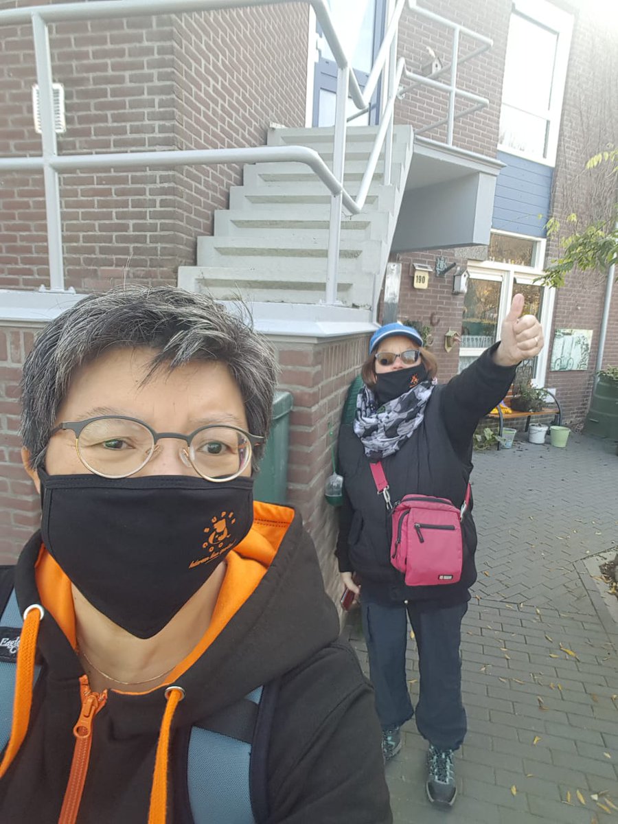 supercoolalmere's tweet photo. Onze deelnemers zijn in koppels van 2 op weg voor een wandeling van 7 km om aandacht te vragen voor sporten met mensen met een beperking.
#gajemee #blijmetjevrijwilliger #iedereenkansporten https://t.co/caXg6hbNSX