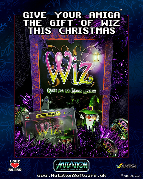 AmigaWorld's tweet photo. Wiz - Quest for the Magic Lantern - ein Plattformspiel für alle Amiga Modelle mit AGA Chipsatz von Mutation Software wurde heute veröffentlicht.

#commodore #amiga #amigaos #amigaworld #gaming #retro #mutationsoftware

https://t.co/ZsEm9qasG2 https://t.co/EUhqJb9bGD