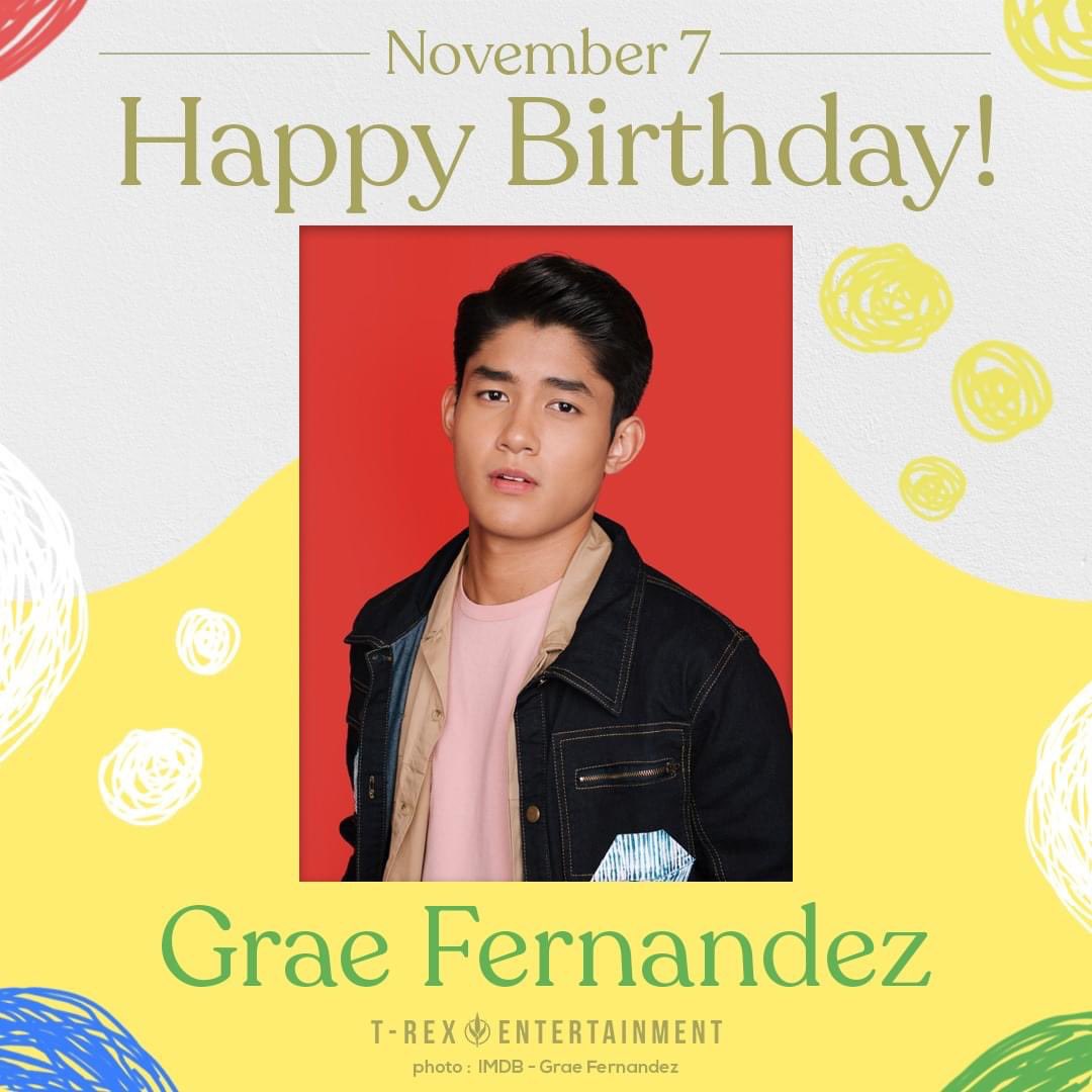 Happy 19th birthday, Grae Fernandez @graecamfer!👌

Trivia: He is the elder of two sons to actor Mark Anthony Fernandez and wife Melissa Garcia Fernandez.