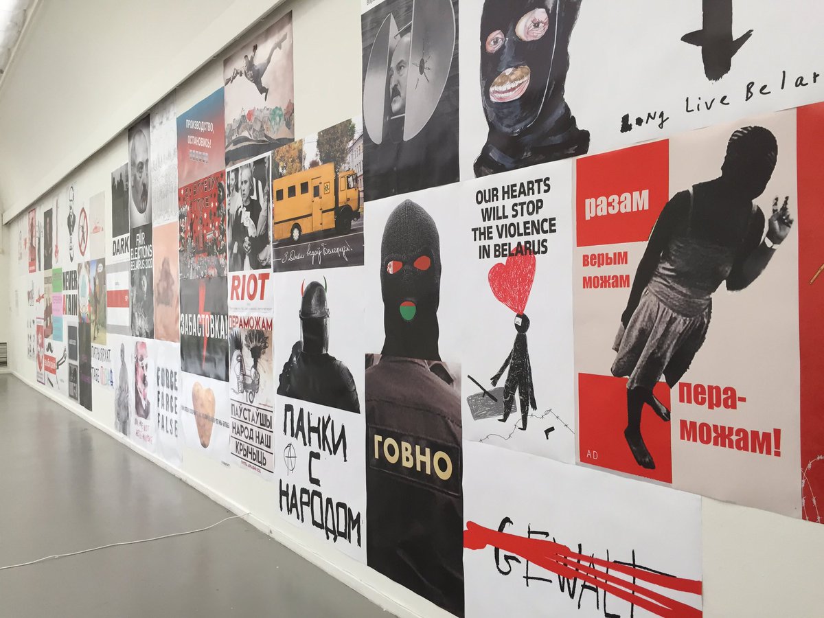 DeBalie's tweet photo. #Belarus // Art of Resistance 

Deze expo is tot 7 nov te bezoeken bij @artietamicitiae. Initiator Tasha Orlova spreekt vanavond (19:00) @DeBalie.
#FreedomLecture. 

Kijk vanavond live mee -> https://t.co/Qt6LiIzKou https://t.co/AZNBUdpHZj