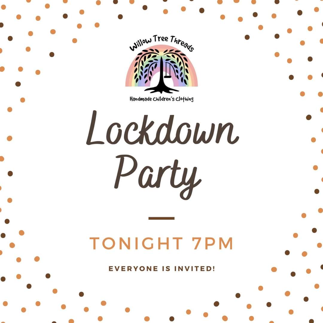 rachaeltk's tweet photo. we all deserve a bit of fun so you are invited to a Lockdown Party!
🎉🎉🎉
play games win prizes all from the comfort of our own homes
🎉🎉🎉
Join her over on Facebook at 7pm tonight!
🎉🎉🎉
orders over £20 made this weekend will be entered into a giveaway. https://t.co/zr3qCYGClk