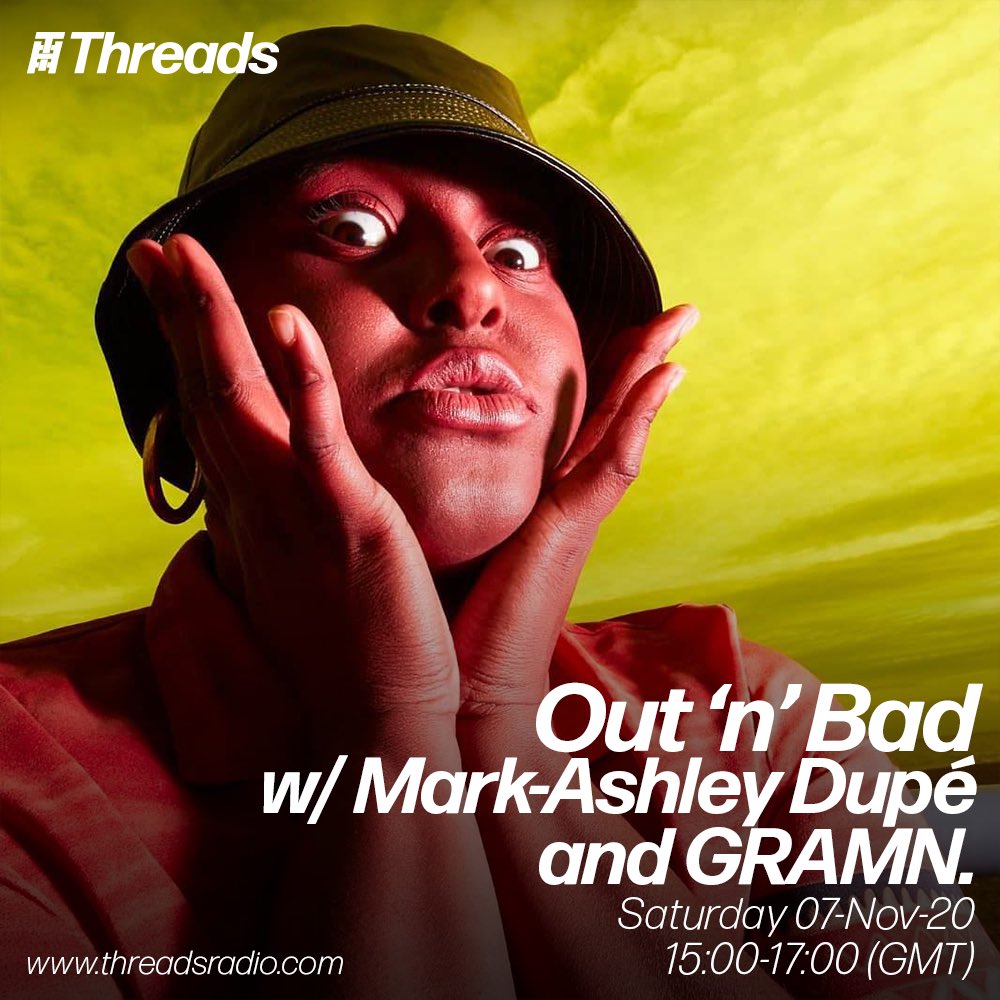MarkAshleyD's tweet photo. Catch me back on @threadsradio today with my show โOut โnโ Badโ from 3pm. I catch up with the amazing talent that is @GRAMN10! We talk music, mental health & weโre treated to 3 special live performances ๐ฅณ
https://t.co/UrSF4evlmR ...TUNE IN!
#OutnBad #ThreadsRadio https://t.co/iLunsGmrXX