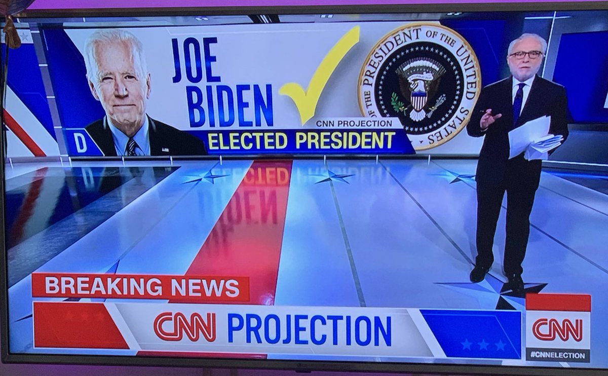 AmbitiousSweety's tweet photo. WE HAVE AN ELECTED PRESIDENT‼️ #JoeBiden #Election2020 https://t.co/PD78NtGOOa