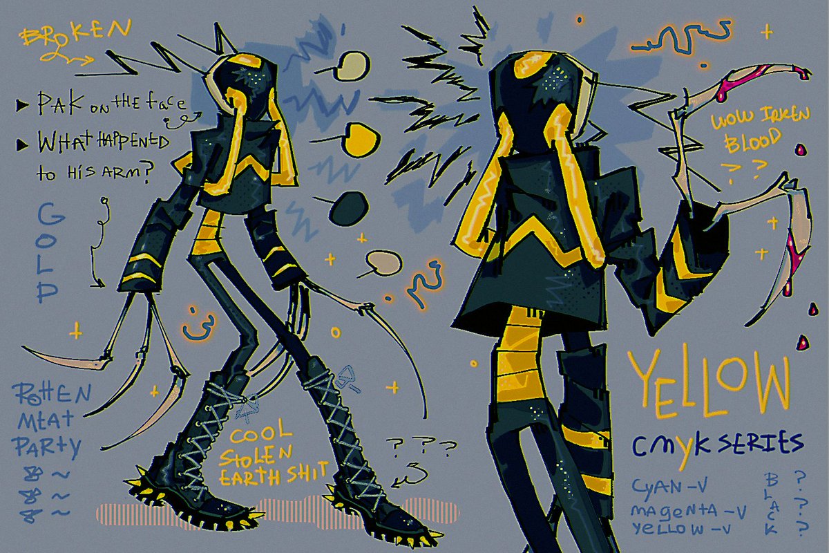 rottenmeatparty's tweet photo. They sold lmao. 
#iz #irkenoc #adoptables #InvaderZim https://t.co/HNQ8QMnjOl