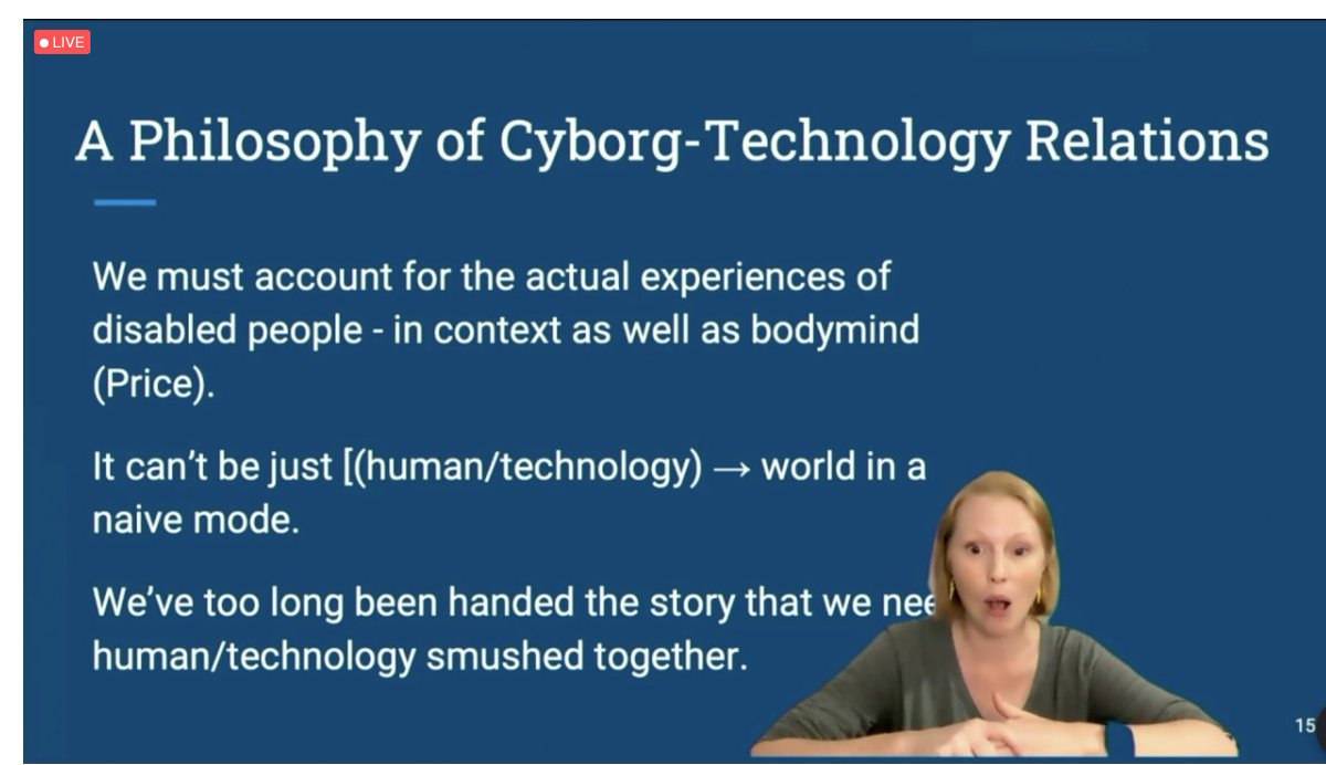 DesignYourLives's tweet photo. . @ashleyshoo ticks all our boxes here, also explicitly referencing #neurodiversity / #autism work in tech as well. Great talk! lot's of great quotes. #phtr2020 

cc @milton_damian @SueReviews https://t.co/twmVKiu0Ds