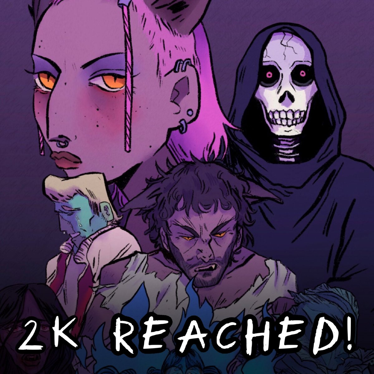 dateofthedead's tweet photo. Over £2000 funded! ✨💀

Remember to check out the Kickstarter if you haven’t yet 💕

#projectwelove #dateofthedead #kickstarter #crowdfunding #milestone https://t.co/N05C6rj6Sz