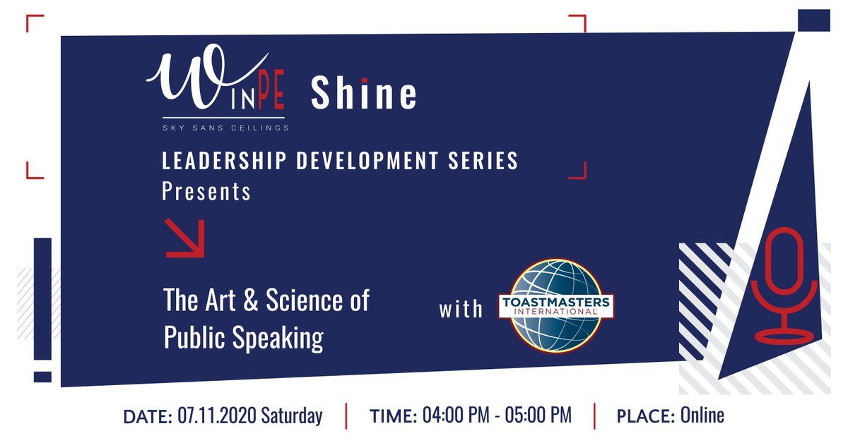 winpeforum's tweet photo. Thank you all for making another WinPE Shine session a grand success.
#WinPEForum #WinPEShine #LeadershipDevelopment #Toastmasters #ToastmastersInternational #SkySansCeilings #PublicSpeaking #onlineworkshop #softskills #privatequity #venturecapital #genderdiversity https://t.co/2LjqqgoaCI