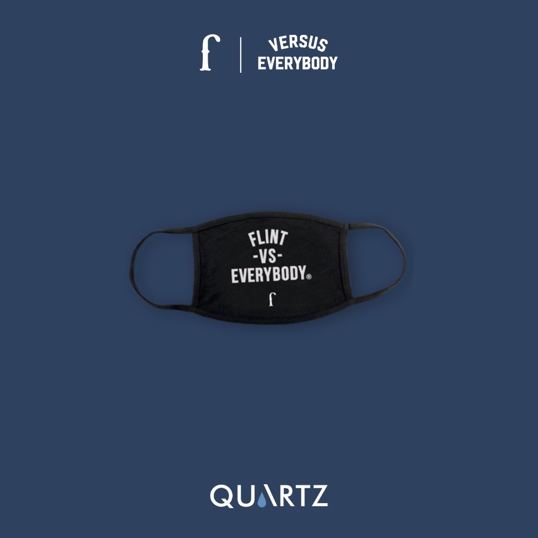 DrinkQuartz's tweet photo. Quartz is proud to announce the FlintVsEverybody campaign. 
 
A portion of proceeds from each purchase will go toward water-related causes in Flint and other cities through Quartz’s donor-advised fund. https://t.co/WtXpeQnGV5