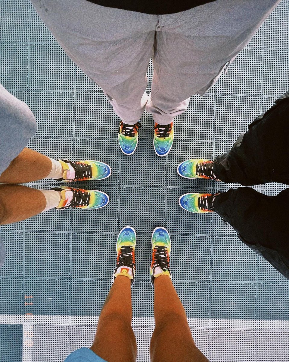 jordan 1 balvin on feet