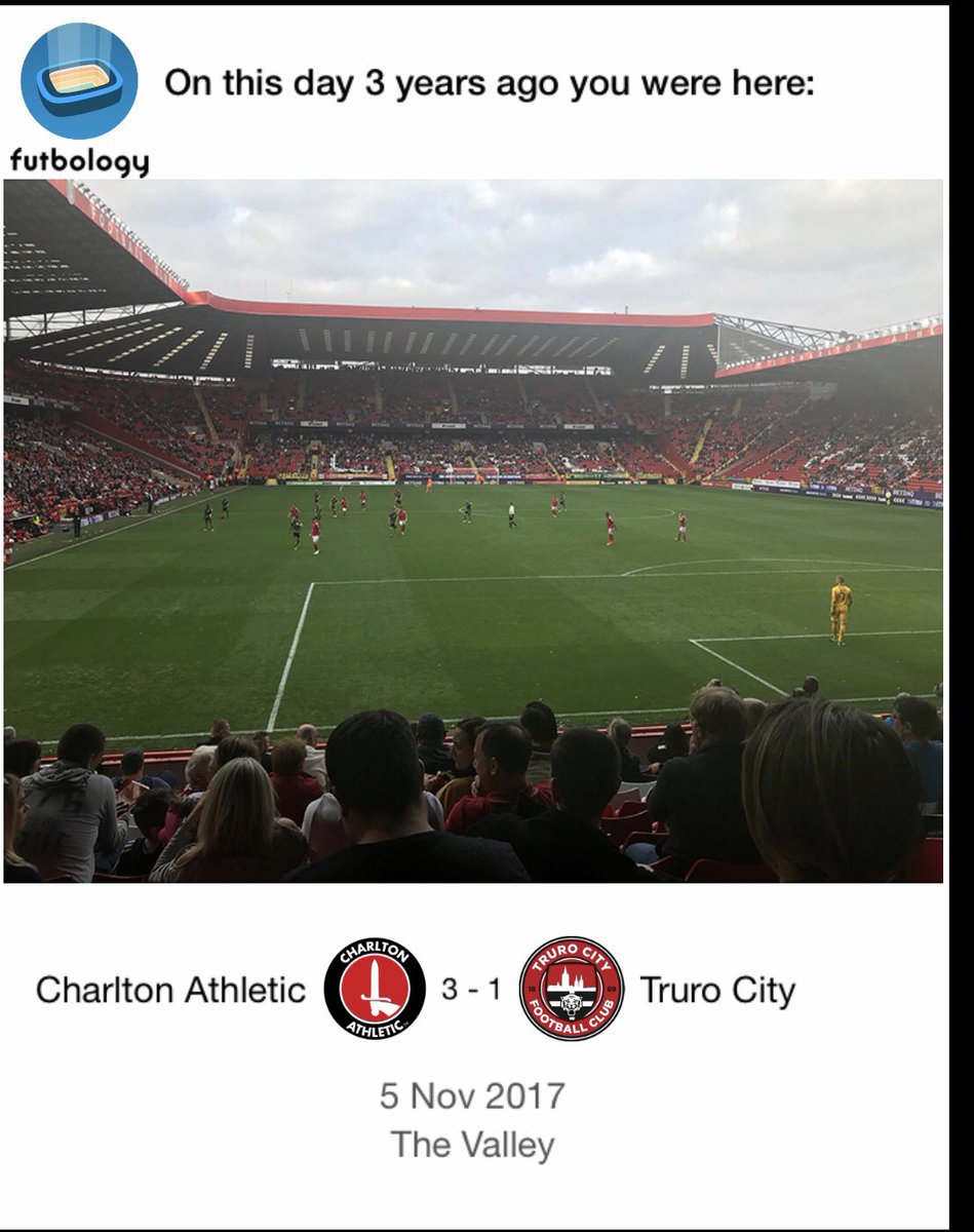 GroundhopperGr1's tweet photo. As an Argyle fan living in London, I (and friends in @PASALB)
relish those chances to see @Only1Argyle play in the Capital. It’s frustrating to watch the Greens on a screen! #SoNearSoFar.
3 years ago at the Valley I was watching @TCFC_Official! #FACup https://t.co/G2AOE4C7ZS