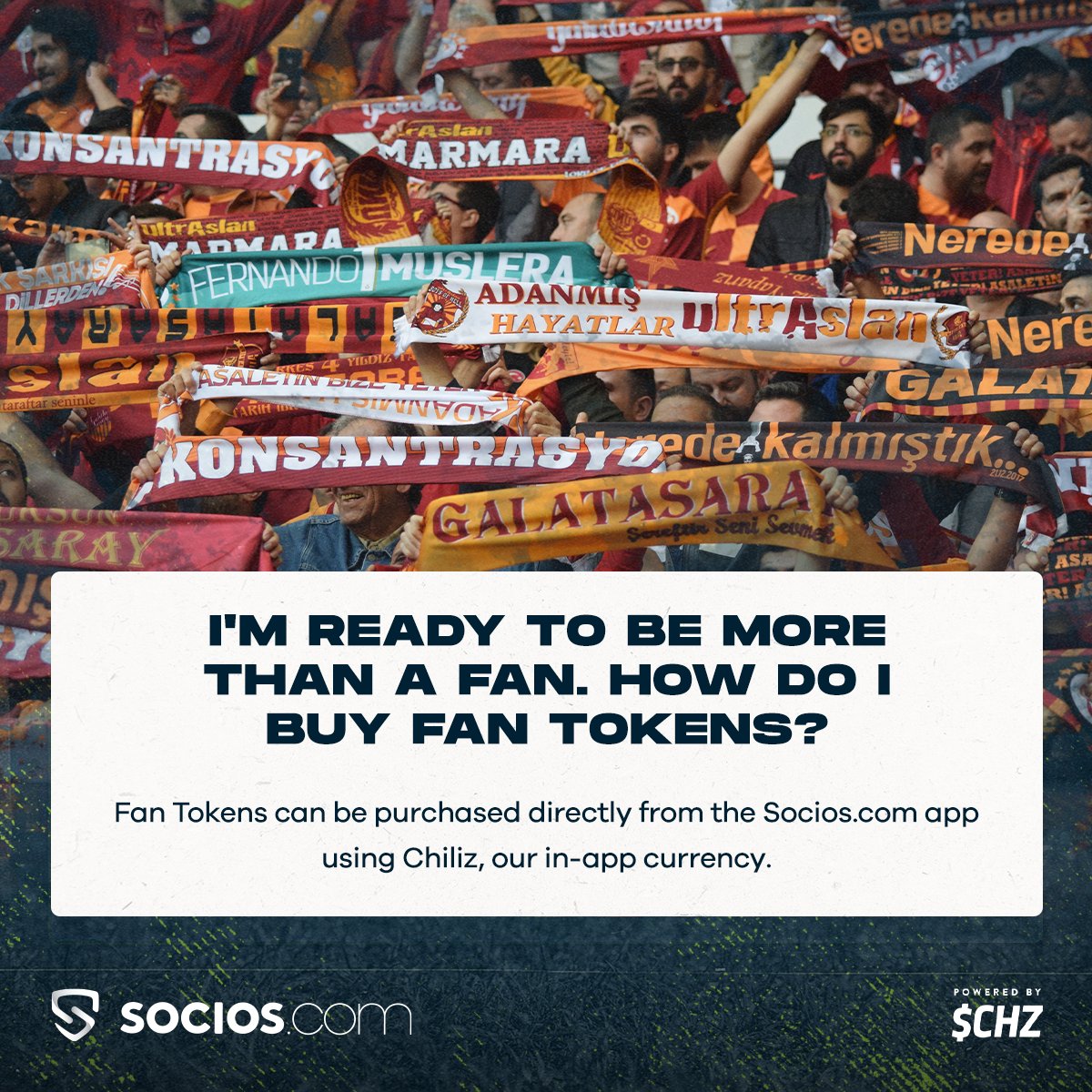 Download the  http://Socios.com  app, get your first Fan Token, vote on official club polls & get rewarded.Get The App:  http://bit.ly/Socios365  #365DaysOfSocios | 5/5