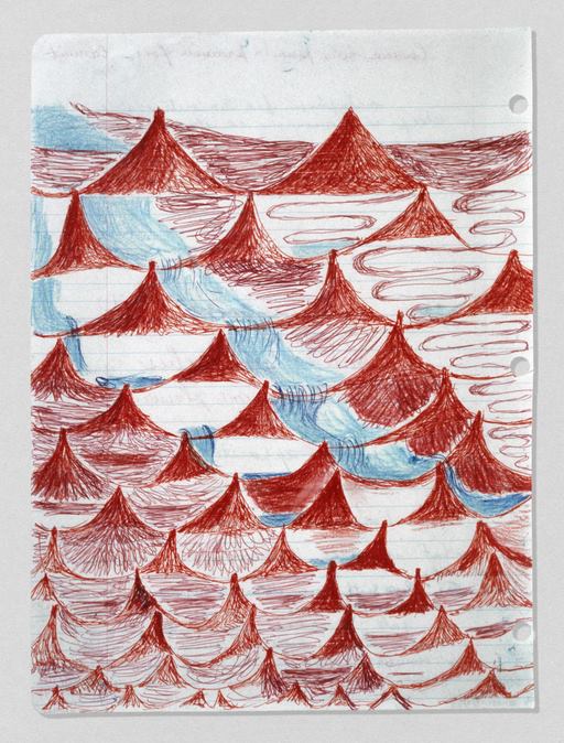 Louise Bourgeois, Insomnia Drawing, 1994–95