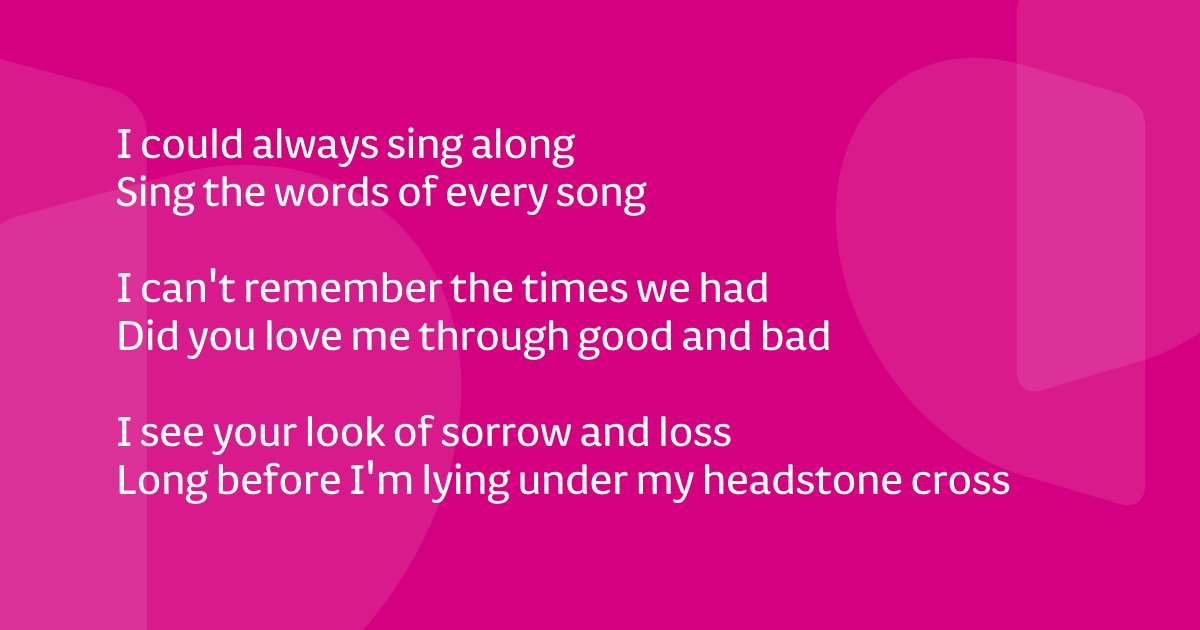 DementiaUK's tweet photo. Thank you to Clive Asher for sharing his poem with us, inspired by those living with #dementia and those that care for them. Before March, Clive had not written a poem before. Now he has written over 200, and even had some of them read on his local radio station. #DementiaPoem https://t.co/fly39GQAIz