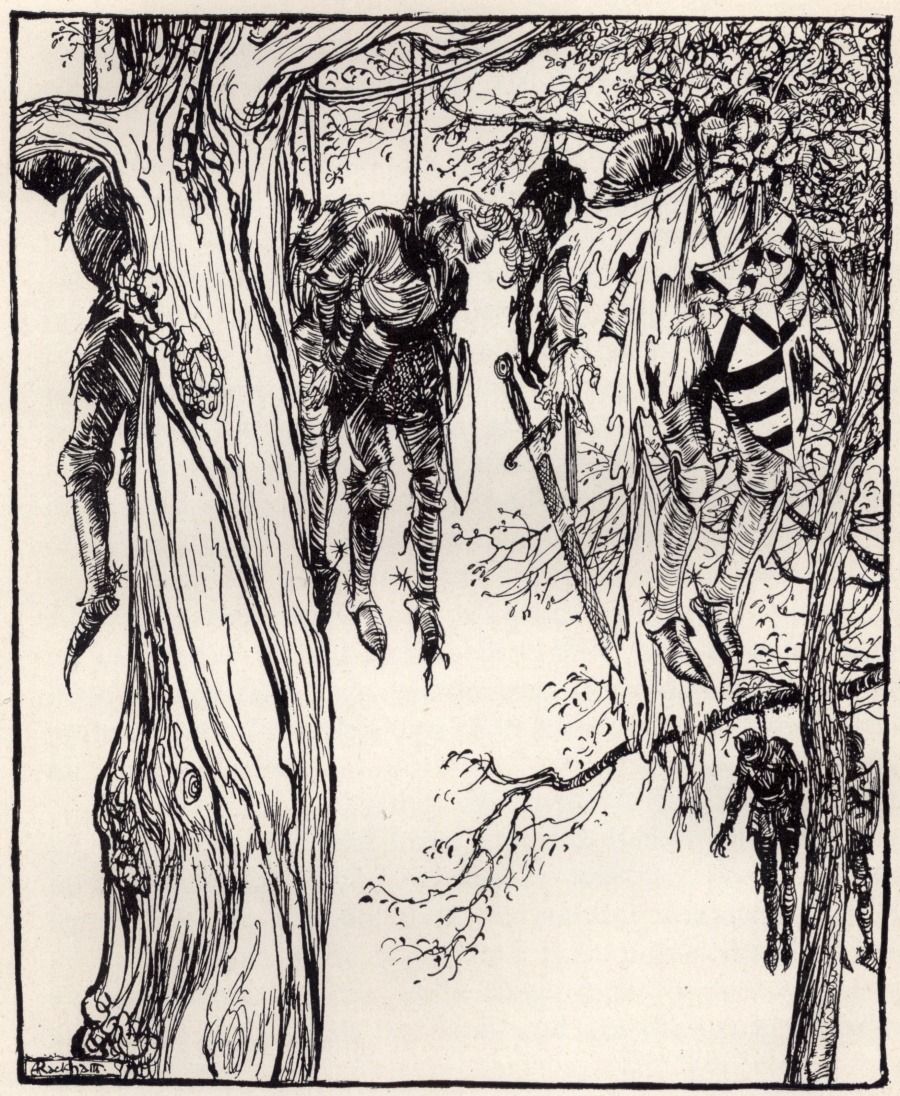 uchuubou's tweet photo. Arthur Rackham https://t.co/6MnrQR92Bx