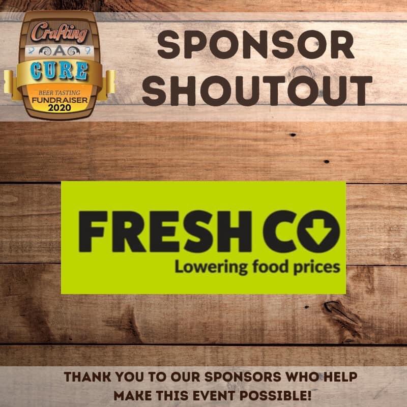 CraftingACure's tweet photo. Platinum Sponsors (continued)

@yourtvontario / @cogeco 
FreshCo https://t.co/fQdpsMWdCI