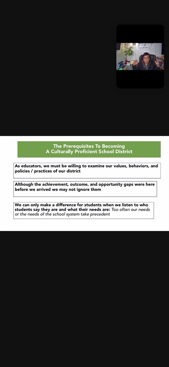 SCuthbo's tweet photo. “If the vision is not explicit, you are just relying on people to be nice. Niceness isn’t equitable.”- Kalise Wornum, keynote at #MASC20 https://t.co/vPWBPDOb5W