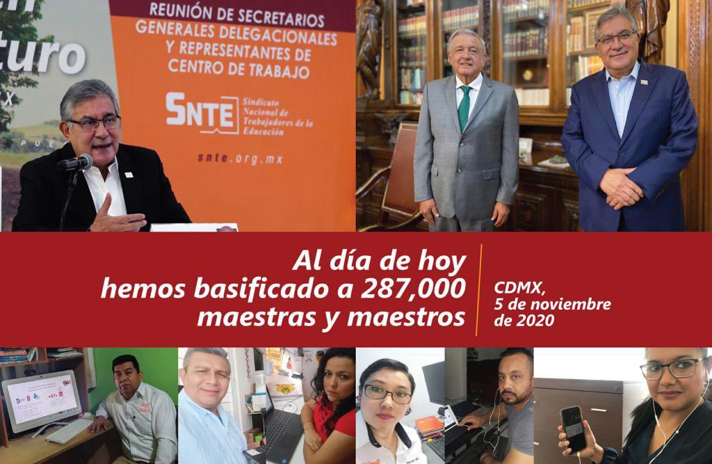eden_inzunzab's tweet photo. #SNTEconMéxico
#UnoSomosTodosYTodosSomosUno
 "Al día de hoy hemos basificado a 287,000 maestras y maestros" 👩‍🏫👨‍🏫
Maestro Alfonso Cepeda Salas, Secretario General del Sindicato Nacional de Trabajadores de la Educación #SNTE
"Por la Educación al Servicio del Pueblo" https://t.co/41yxJXUZHg