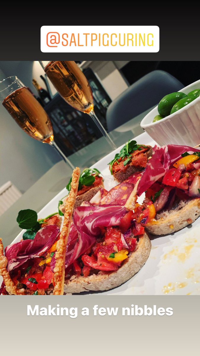 DadCookingwith's tweet photo. Few bites washed down with some #champagne happy weekend to all 🥂 #Lockdown2 #foodie #curedmeat #nibbles #tapas #homecook #plsfollow https://t.co/7Vkbh83Wre