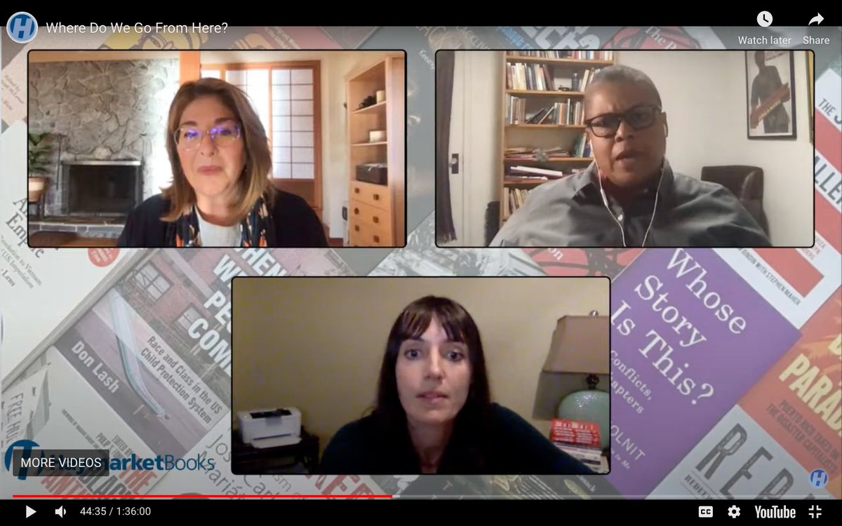 If you missed last night’s online conversation with <a href="/NaomiAKlein/">Naomi Klein</a>, <a href="/astradisastra/">Astra Taylor</a> &amp; <a href="/KeeangaYamahtta/">Keeanga-Yamahtta Taylor</a> on next steps for activists &amp; organizers in the aftermath of the election, you can find the whole video here: haymarketbooks.org/blogs/239-wher…