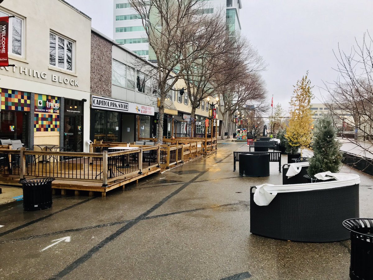 It may not look like much today but this space is about to be morphed into a winter oasis like you’ve never seen before in RD. The Ross St Patio Winter project is going to be epic. Lights, outdoor furniture, fire tables, entertainment, dining, shopping, tree sales... stay tuned.