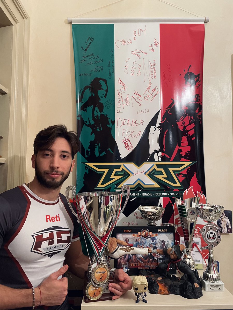 ms_carlo's tweet photo. First of all, I’d like to thank all the amazing players I’ve faced today: @ghirlanda and the two finalists. 
I’d like also to thank @BNEesports for the incredible tournament. 
It was an incredible experience and I hope it’ll be a new start for my Nina 👊🔥 https://t.co/sRZDZa2FCs