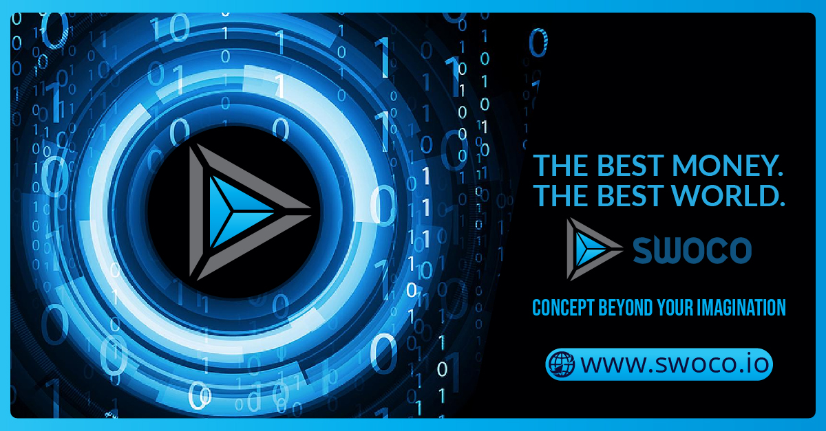 Swocoio's tweet image. The Best money. The Best world.
Swoco, Concept beyond your imagination
For more details, visit swoco.io
.
#cryptocurrencies #cryptocurrency #CryptocurrencyExchange #cryptocurrencyinvestments #currency #transaction #Investment