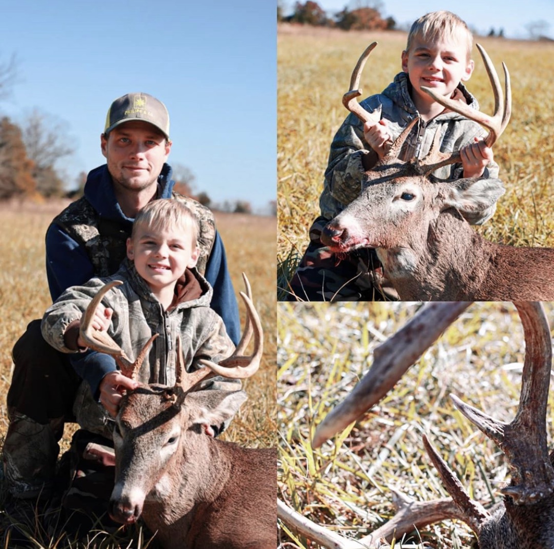 SPORTSMANchnl's tweet photo. "We find so much joy in watching our kids hunt, and enjoy being outdoors, this is what matters and makes us proud." - @cliburnoutdoors 

#IAMSPORTSMAN #hunting #family #whitetails #huntingwithfamily #kids #huntingwithkids #deerhunting #deer https://t.co/1S7j7lw8fm
