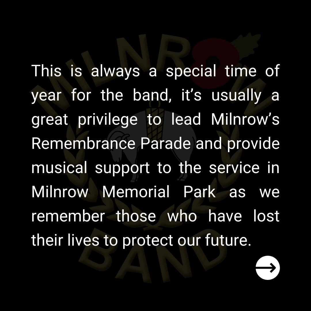 MilnrowBand's tweet photo. Unfortunately we can't be out on the streets or at the park tomorrow but you catch us online. #WeWillRememberThem  #RemembranceDay2020 https://t.co/5oG8L8FU2v