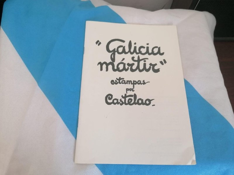 OrgulloGalegoGz's tweet photo. SORTEAZO do histórico álbum "Galicia Mártir" de Castelao 😍

Que facer? ⬇️

1⃣Seguir a nosa conta de Twitter
2⃣Subscribirse e activar a campá na nosa canle de Youtube (ligazón: https://t.co/cvurIXXO8s )
3⃣Rechouchiar a publicación

O sorteo rematará o vindeiro sábado ás 23:59 🔄 https://t.co/ImpWDi3ELJ