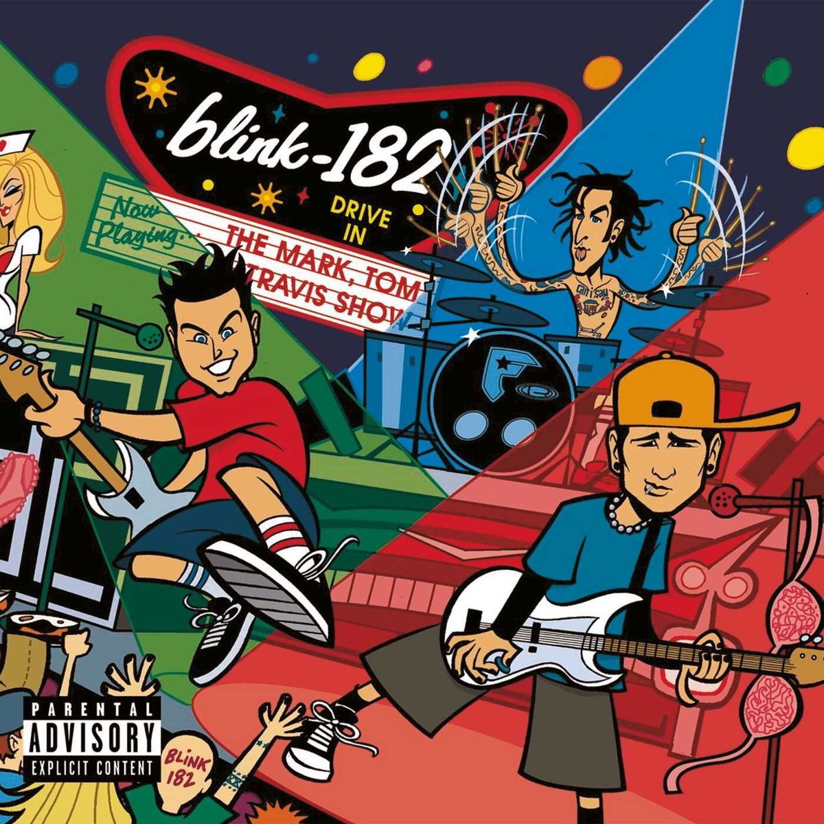 🔥 “The Mark, Tom, and Travis Show”, the live album of blink-182 (<a href="/blink182/">blink-182</a>) has turned 20 years old today! Happy birthday 🎉 Thoughts of the album? 🤔