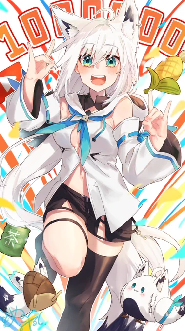 フブキちゃん
本当に...本当にっ!!!おめでとう!!!
ずっとずっと応援しています
すこーん!!!!🌽🌽🌽🌽🌽🌽
#フブキCh #絵フブキ 