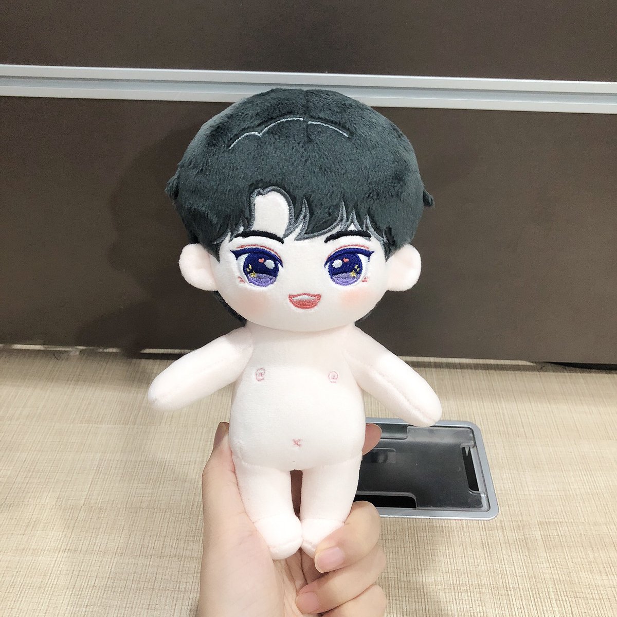 Modification for the final production :
1.The hairline color is darker 
2.Without the doble eyelid 
3.@ in the nipples is more visible 
I haven’t sent  the money to the fabric yet cos they send the me the pics today. I will deposit the money for the production the next week.