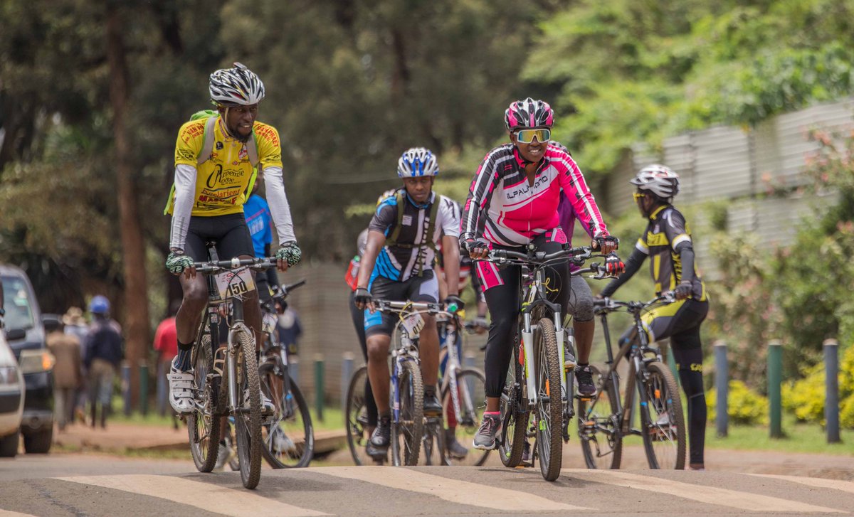 MamaRachelRuto's tweet photo. “Riding a bike is everything to a cyclist. The friendship and camaraderie you have with other cyclists”

Glad to have joined @spinkingske among other fellow cycling enthusiasts for a ride in Nairobi today.
@MamaCycling https://t.co/kjwwarPPkQ
