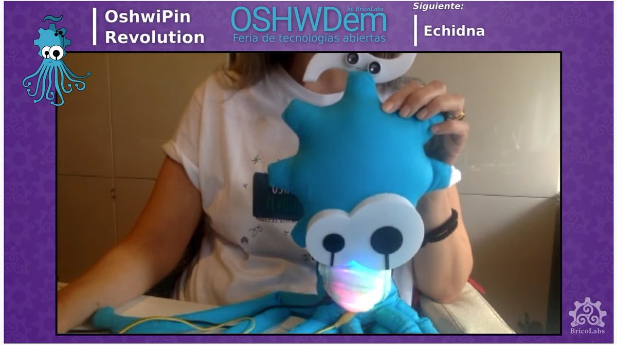 akirasan's tweet photo. ¿Conoces la historia de #OshwiPin? un proyecto de electrónica textil superchulo!!! y por supuesto #opensource para hacerlo con los mas peques de la casa. Sigue a ese pequeño pulpo en @OshwiPin
@OSHWDem #OSHWDem2020 https://t.co/2IKUartKr0