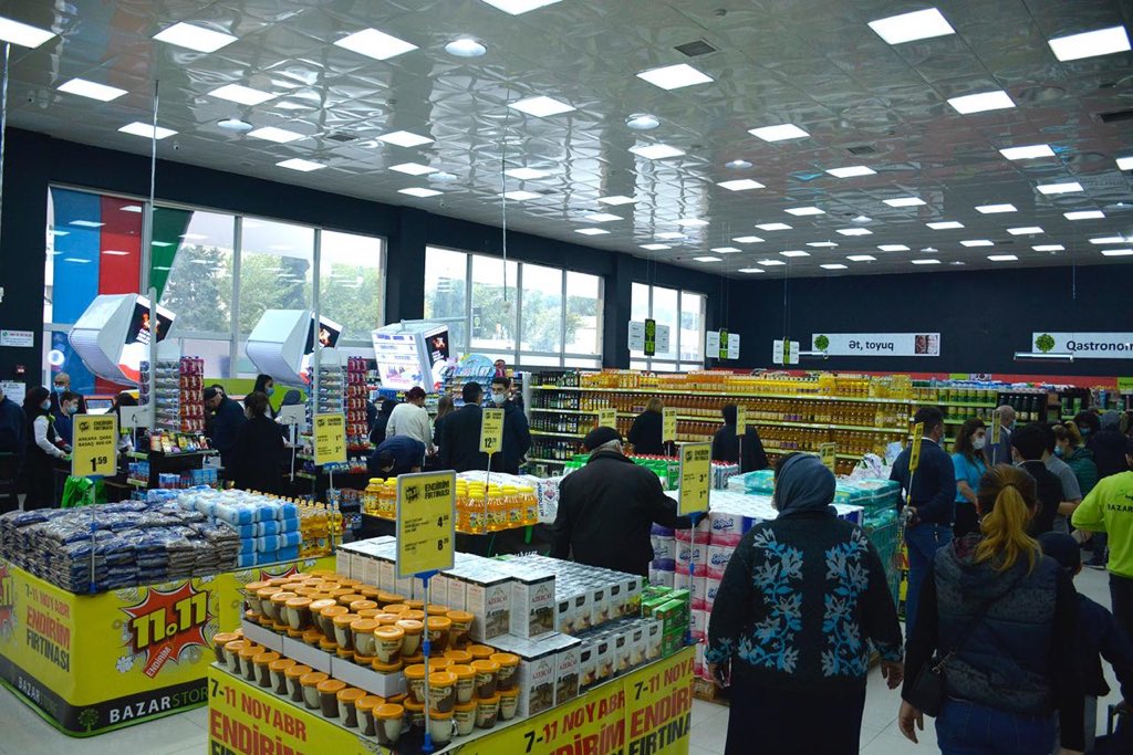 #Bazarstore_süpermarket 66-ıncı mağazamız Bakü Qaracukur’da bugün hizmete açılmıştır.#Azersunholding #Perakende #Azerbaijan