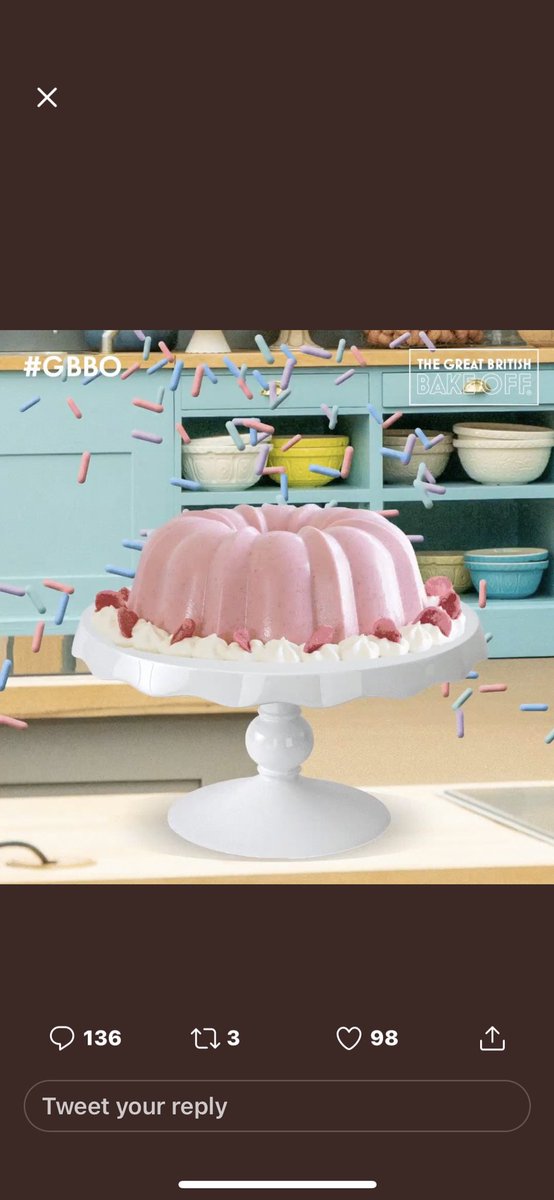 AtWorkAtHome's tweet photo. @BritishBakeOff Yesss! https://t.co/pScgVNWoqb