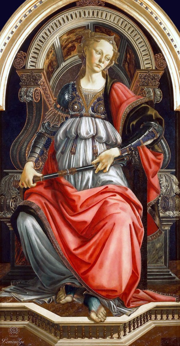 Fortitude (1470). He did however create images that were not religious. These were for sophisticated patrons who were interested in the new learning & the awareness of the ancients that characterised the Renaissance.