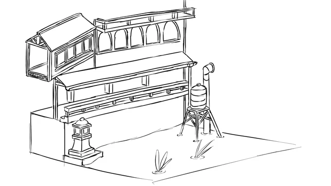 「素晴らしい環境だ」のザリガニ釣りの風景を描くのをちょっと実験

これは「甘く見てたよ」だ
いささかしんどすぎる、何か別の手を 