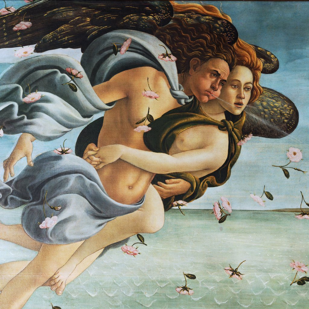 Birth of Venus (1485) is an aerial delight. Perhaps most unusual is that it is the ultimate ideal of the female form & yet is depicted by a gay man. It is the beauty of a Goddess & not of a woman of flesh & blood.