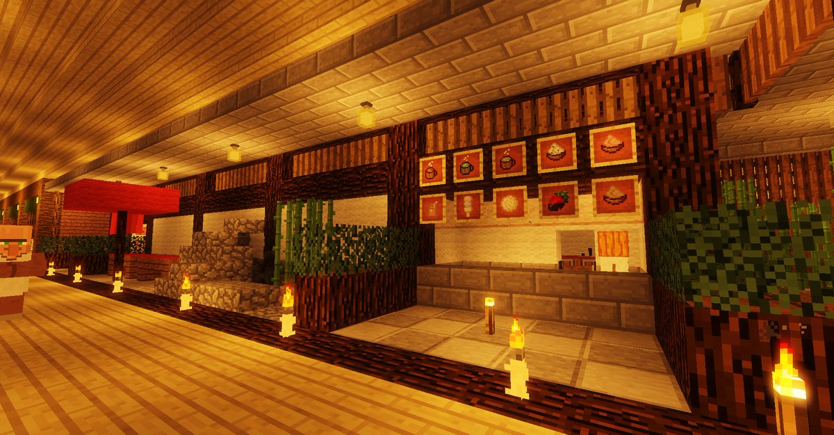 ぺぺりん 地下商店街 甘味処 Minecraft マインクラフト マイクラ T Co Uuoadtcmrz Twitter