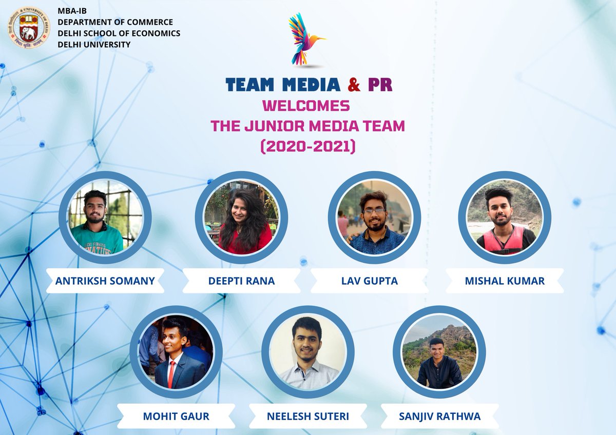 mba_dse's tweet photo. Greetings,
Team Media and PR of MBA-IB takes immense pleasure and pride to present the newest additions to the team, the junior team of 2020 - 2021.
#dsemba
#mbaib
#internationalbusiness
#Bschool https://t.co/dQy9kjzAi0