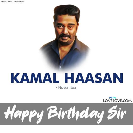 Happy Birthday Kamal Haasan sir! 