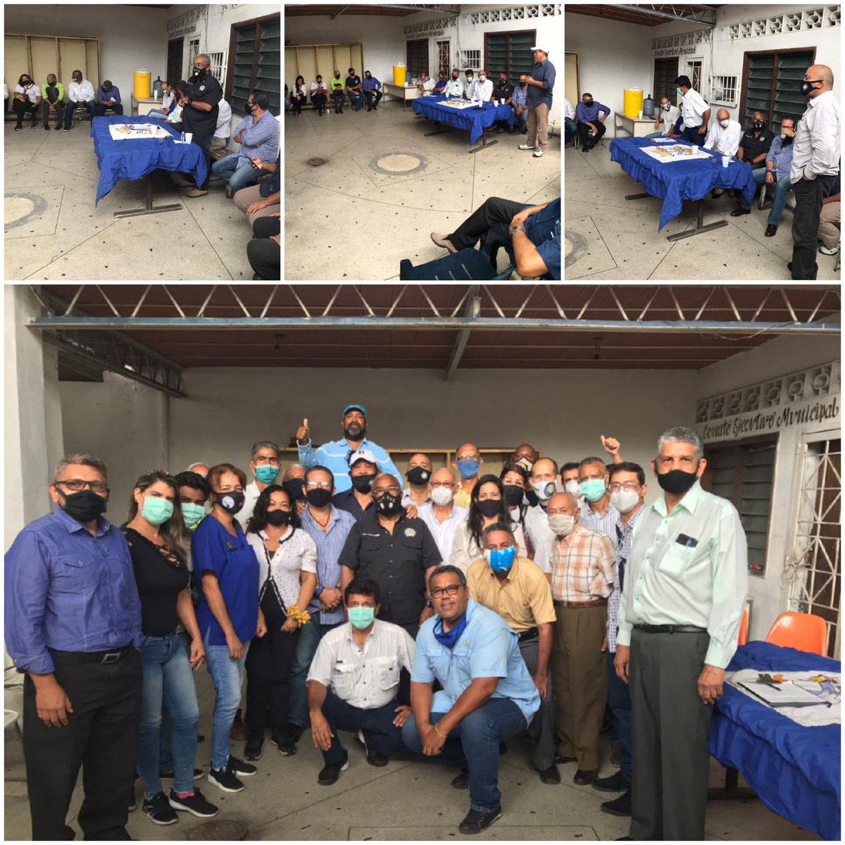 abetancourts's tweet photo. @profytecad @abetancourts por Toda Venezuela: En Maracay con @nelsonguillen64 #HectorTorres @SPYTADAragua #ADMunSeccAragua Ratificando Respaldo a @dipjosetrujillo #HernanGonzalez como Legítimas Autoridades de AD Aragua y Apoyando "Caminata por la DignidAD" para el 21/11/2020. https://t.co/MAYauBEJnK