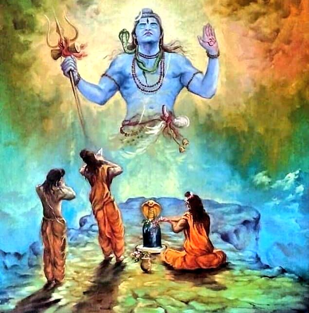  #Thread One who is fully devoted towards Shiva will surely receives eternal peace, and attains Mokshā. According to Shivapuran there are 5 types of Shiva Dharma.  1. Tapā.2. Karmā.3. Japā.4. Dhyaan .5.Gyana.