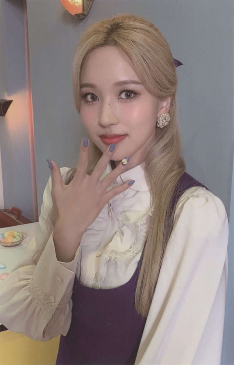 SCAN] TWICE 2nd full album Eyes wide open Photocard - Mina