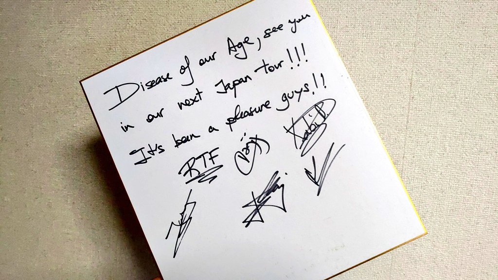 ioritz1001's tweet photo. Rise To Fall、Blood Stain Childのツーマンでオープニングアクトをやらせて貰ってから一年。最高の日だったよね。コロナ明けに、きっとまた出来たら良いな。Rise To Fallはまた来たいって言ってるし、また一緒にライブ出来るはず！ https://t.co/B9Q63p86Wg