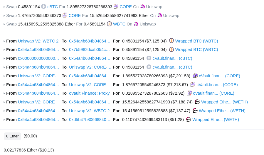Flash Arbitrage contract mainnet testing has started successfully https://etherscan.io/tx/0xb589e75fce9b96fe99cf2c55b36786d42b9c38e53fd8f7e4032d381693db543cV thread about progress below
