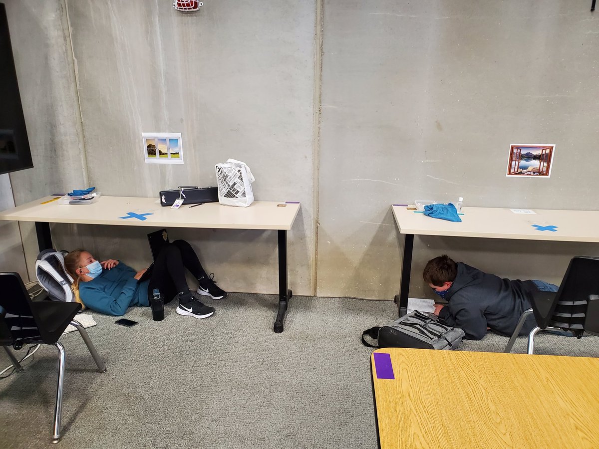 Who says you have to sit in a chair to learn. #goodhueschools